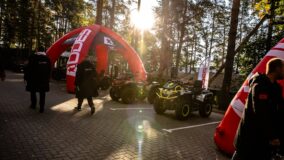 Outdoor AODES vehicle show